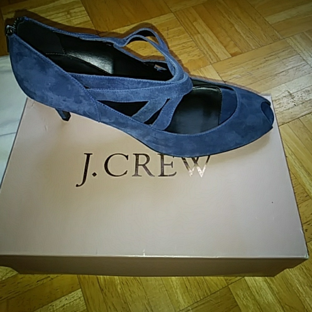 JCrew NEW  Peep toe shoes